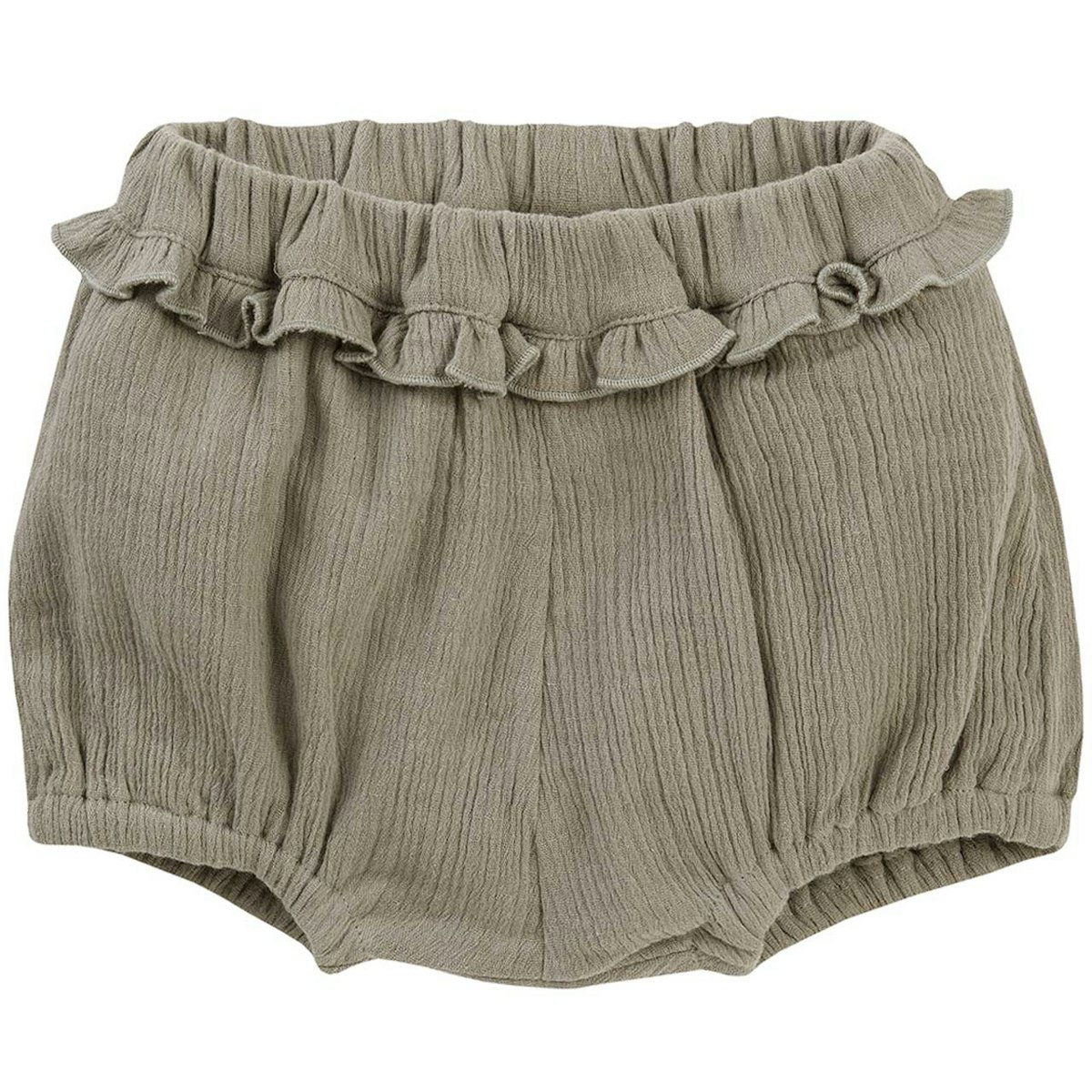 Kurze Musselin Shorts leicht khaki 62/68