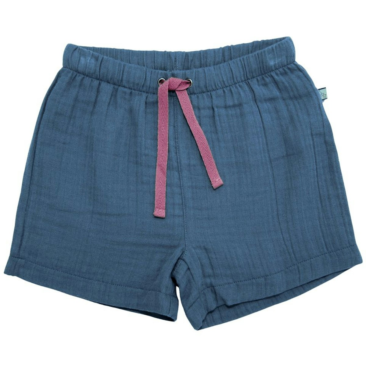Kurze leichte Musselin Shorts blau 128