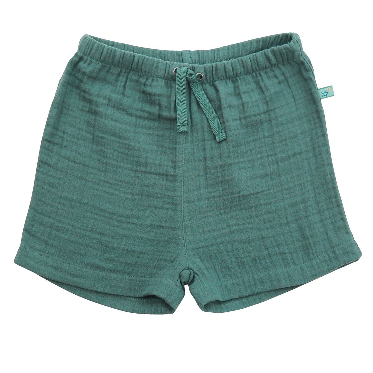 Kurze leichte Musselin Shorts petrol 98/104 Kurze leichte Musselin Shorts petrol 98/104