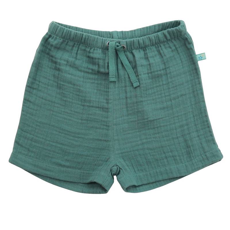 Kurze leichte Musselin Shorts petrol 98/104
