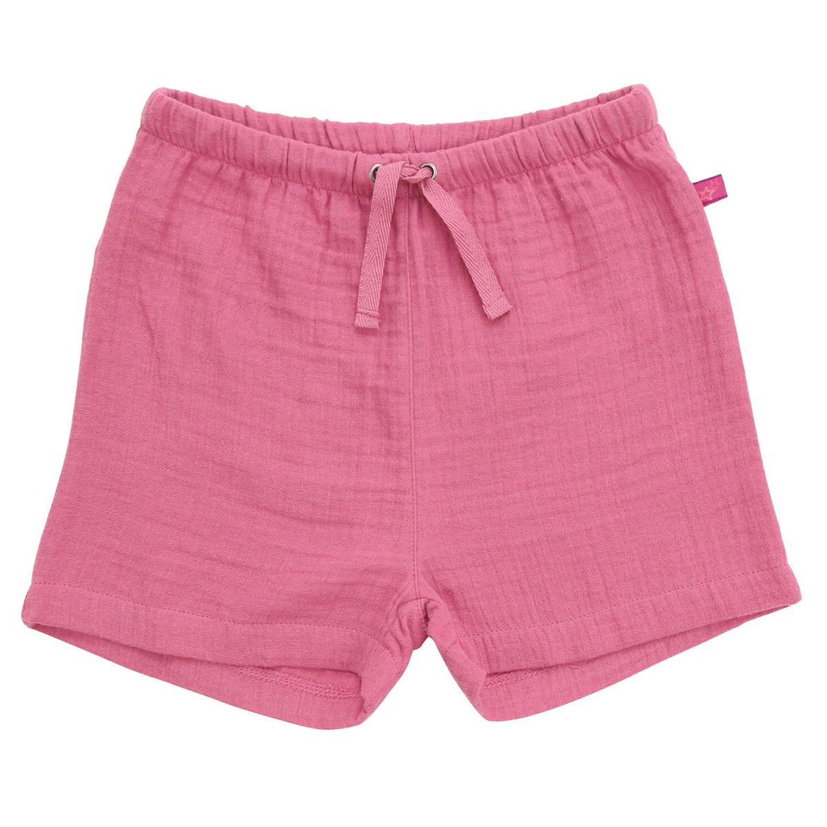 Kurze leichte Musselin Shorts pink 122/128 Kurze leichte Musselin Shorts pink 122/128