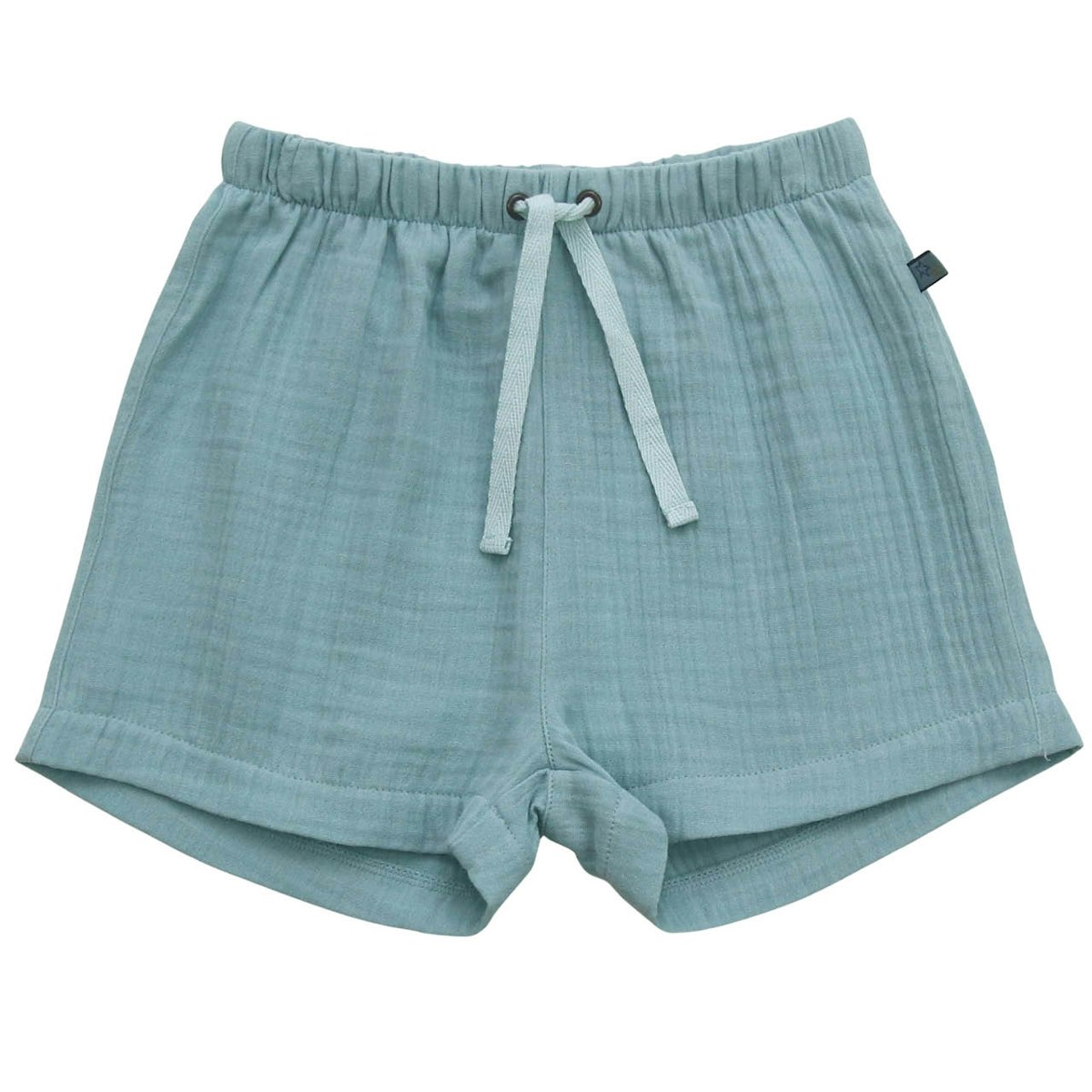 Kurze leichte Musselin Shorts türkis 116