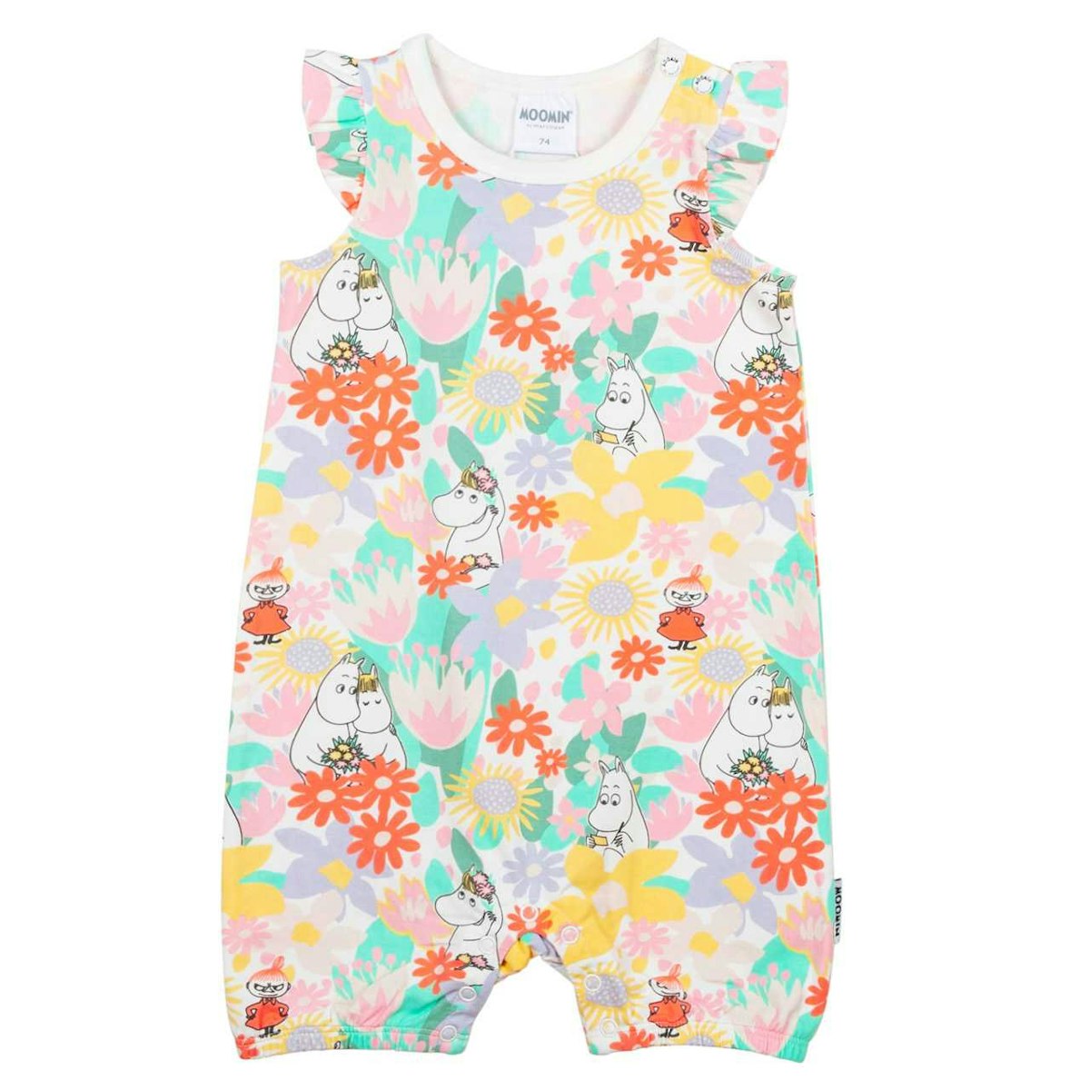 Kurzer Beachbody Mumin-Motive Blumen SUMMERLY 68