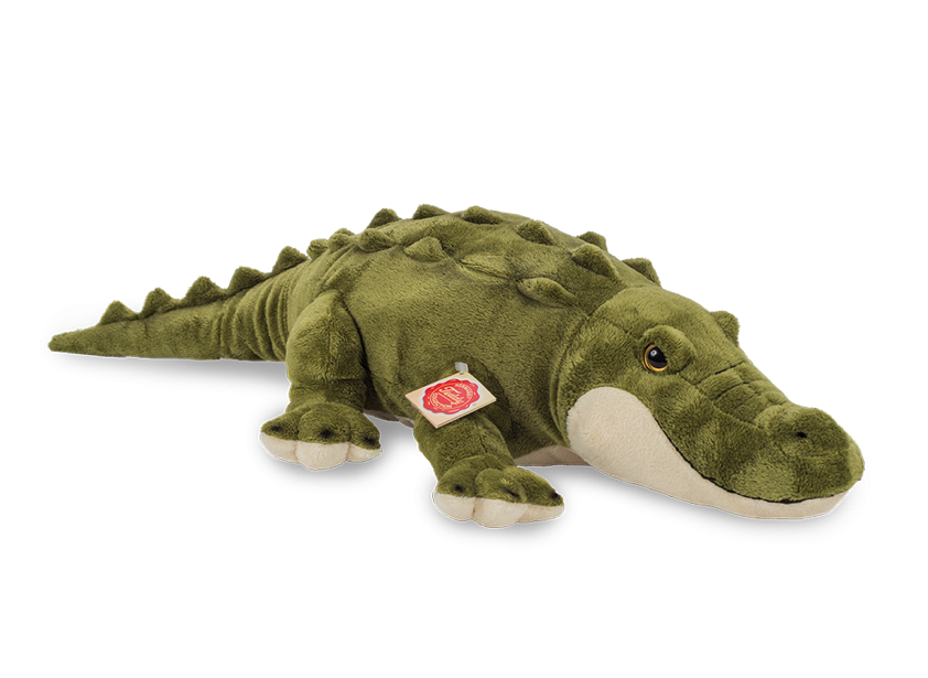 Kuscheltier KROKODIL handgefertigt 60cm Kuscheltiere