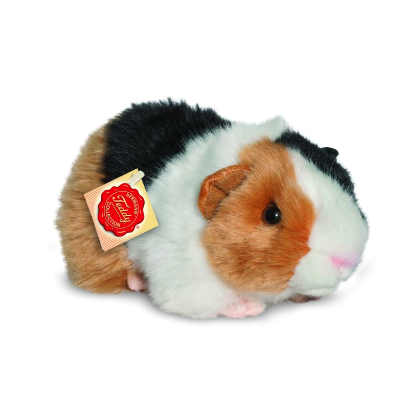 Kuscheltier MEERSCHWEINCHEN 3-farbig handgefertigt 20cm Kuscheltiere