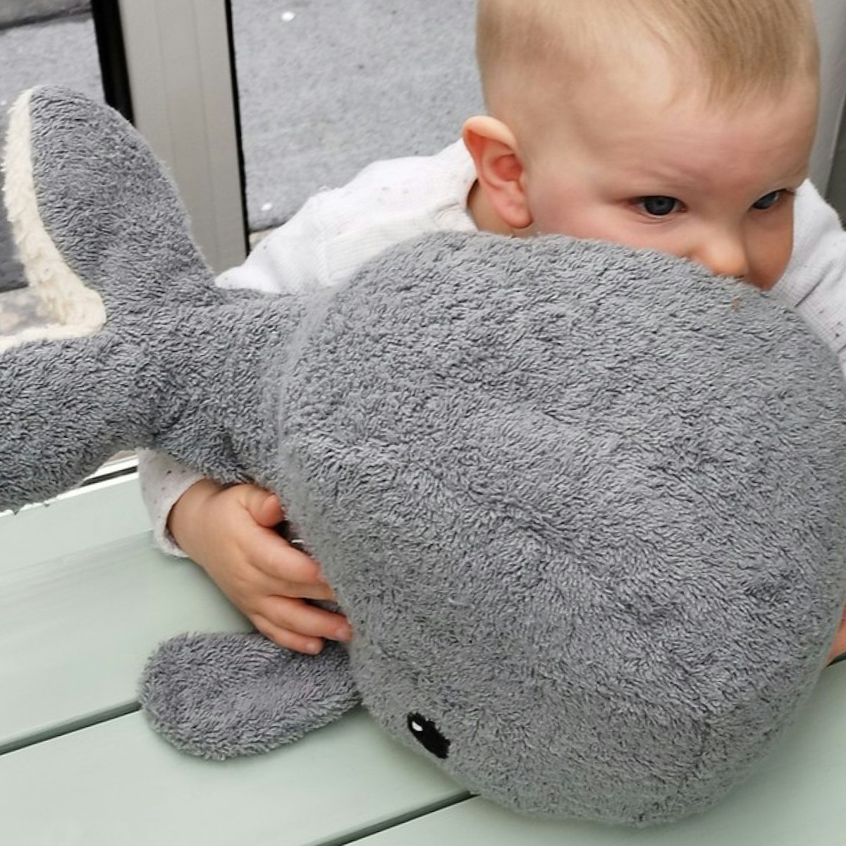 Kuscheltier Wal groß 40 cm