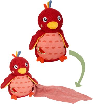 Kuscheltier mit Schnuffeltuch Pardiesvogel - Little Wonder Kuscheltier mit Schnuffeltuch Pardiesvogel - Little Wonder