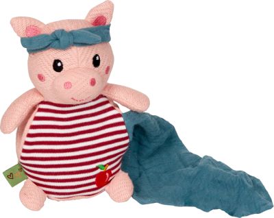 Kuscheltier mit Schnuffeltuch Schwein - Little Wonder Kuscheltier mit Schnuffeltuch Schwein - Little Wonder
