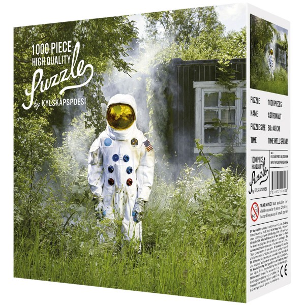 Kylskapspoesi - High Quality Puzzle "Astronaut" 1000 Teile Kylskapspoesi - High Quality Puzzle "Astronaut" 1000 Teile