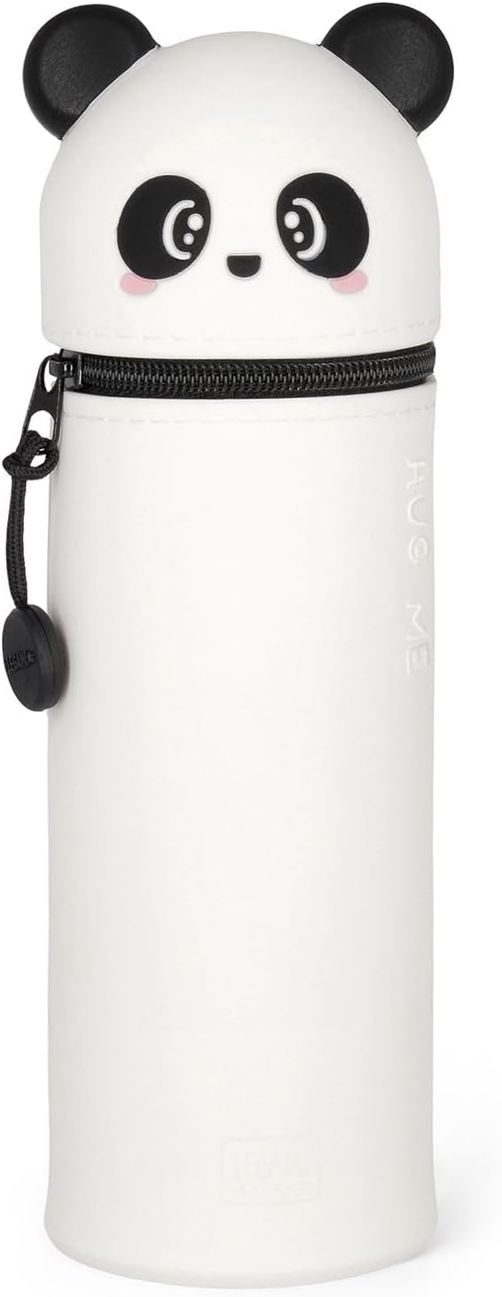 LEGAMI 2-in1 Silikon-Federmäppchen Kawaii - Panda