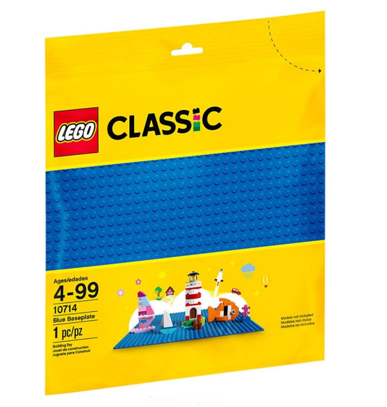 LEGO® Bauplatte Classic-Blaue Bauplatte 10714