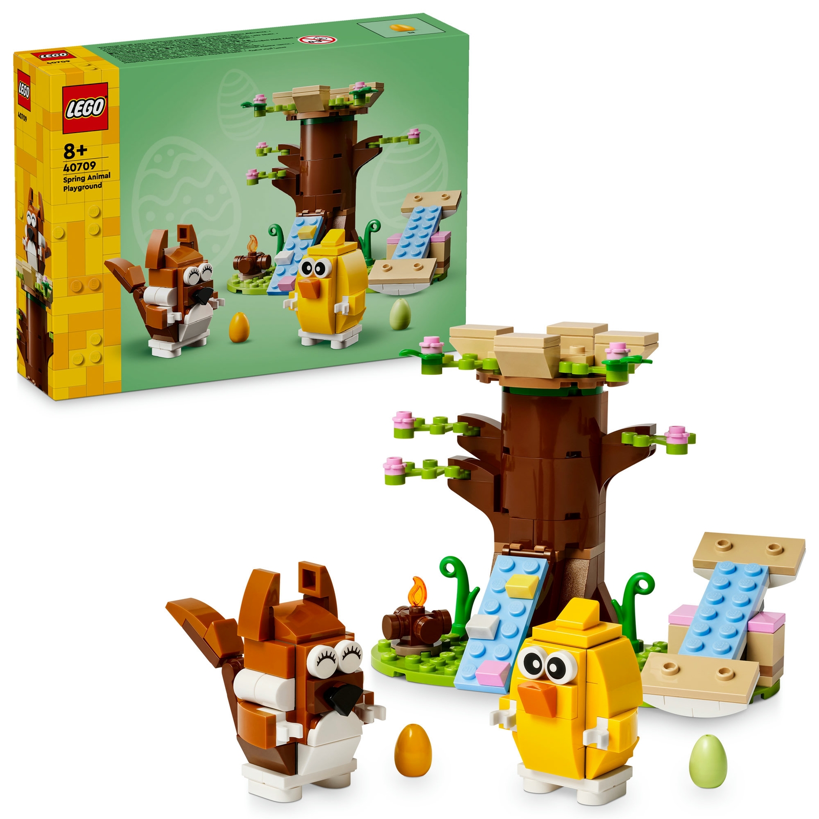 LEGO Spring Animal Playground Set with Toy Tree-House 40709
