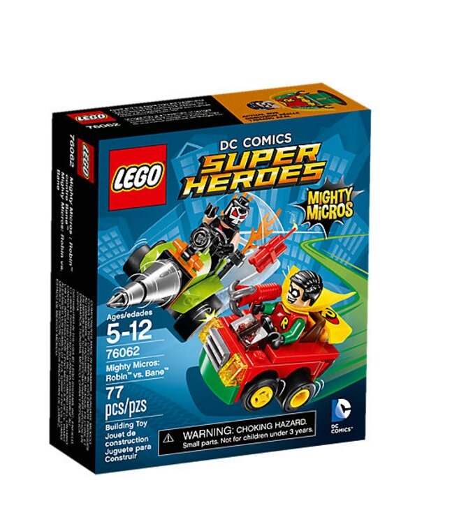 LEGO® Super Heros Mighty Micros: Robin™ vs. Bane™ 76062