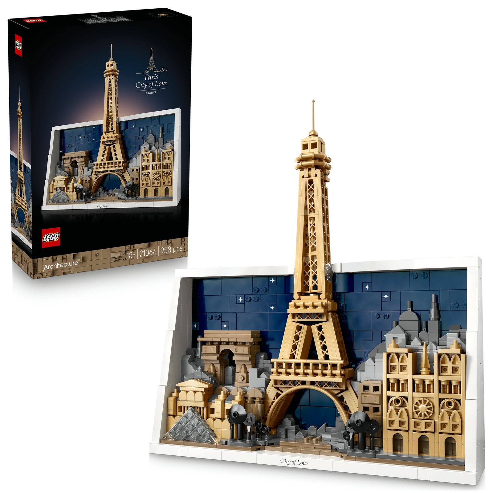 LEGO Architecture Paris City of Love Building Set 21064 LEGO Architecture Paris City of Love Building Set 21064