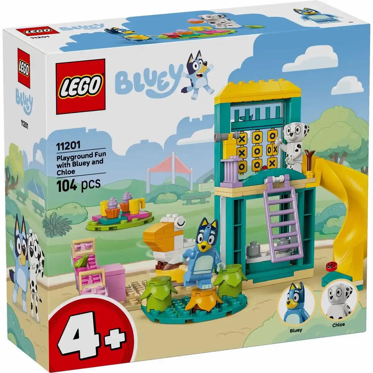 LEGO Bluey 4plus Bluey und Chloe auf dem Spielplatz