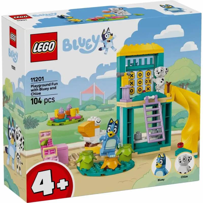 LEGO Bluey 4plus Bluey und Chloe auf dem Spielplatz