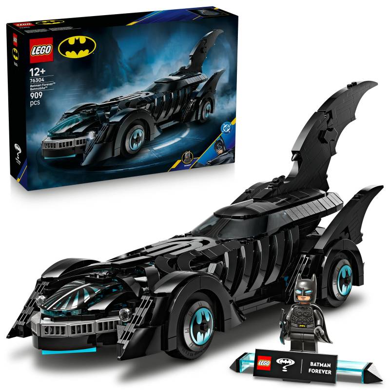 LEGO DC Batman Forever Batmobile Toy Car for Kids 76304