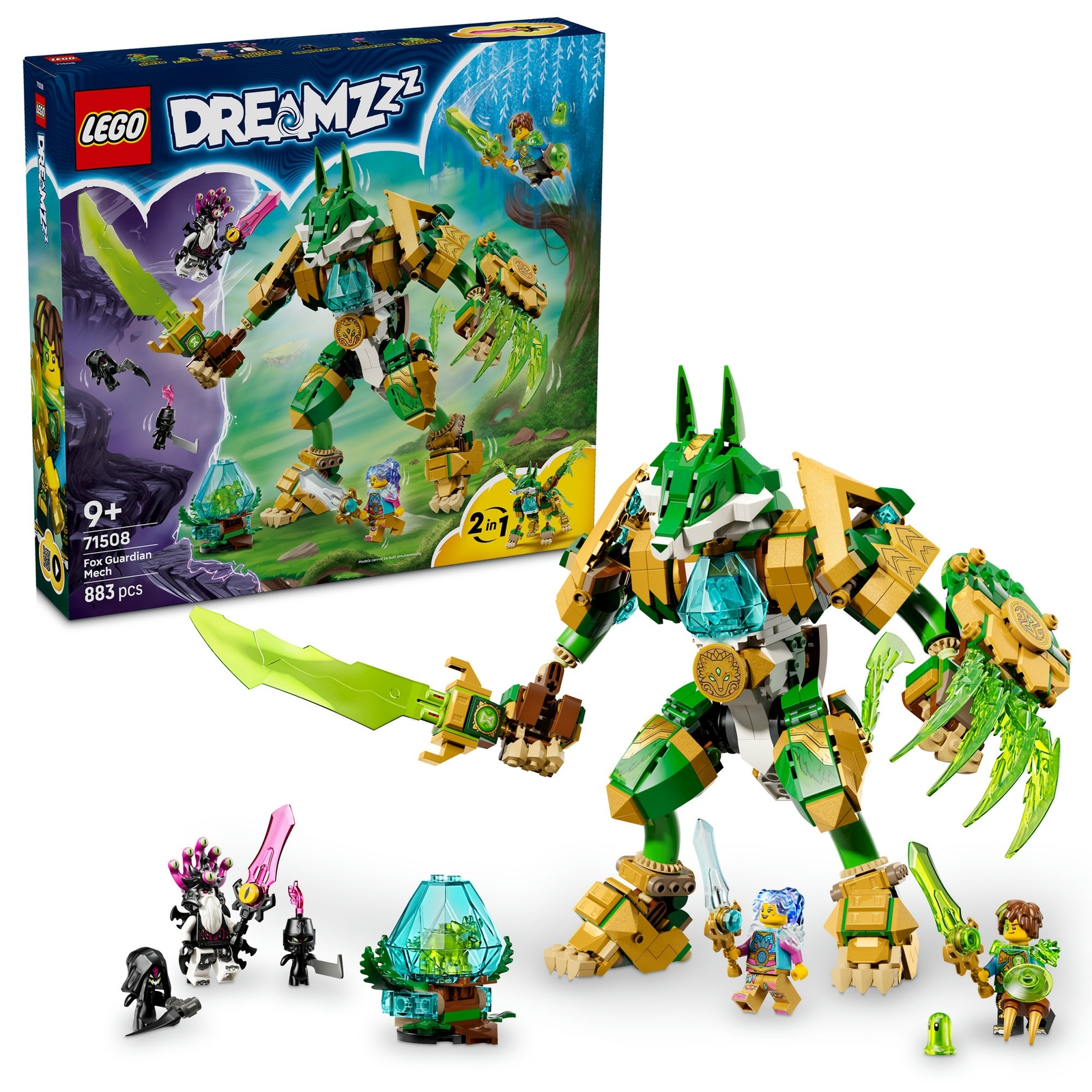 LEGO DREAMZzz Fox Guardian Mech Action Figure Toy 71508
