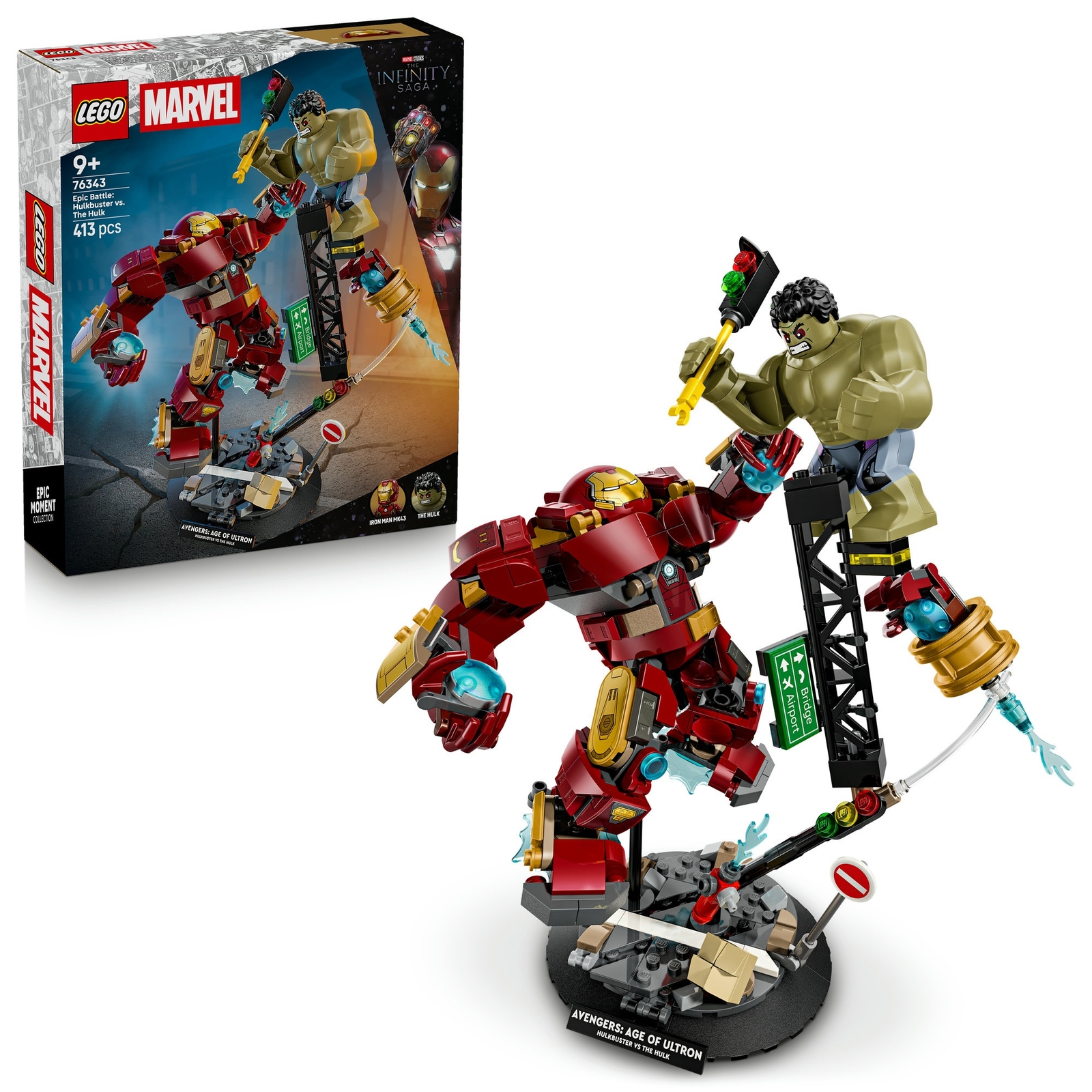 LEGO | Marvel Epic Battle: Hulkbuster vs. The Hulk Set 76343 LEGO | Marvel Epic Battle: Hulkbuster vs. The Hulk Set 76343