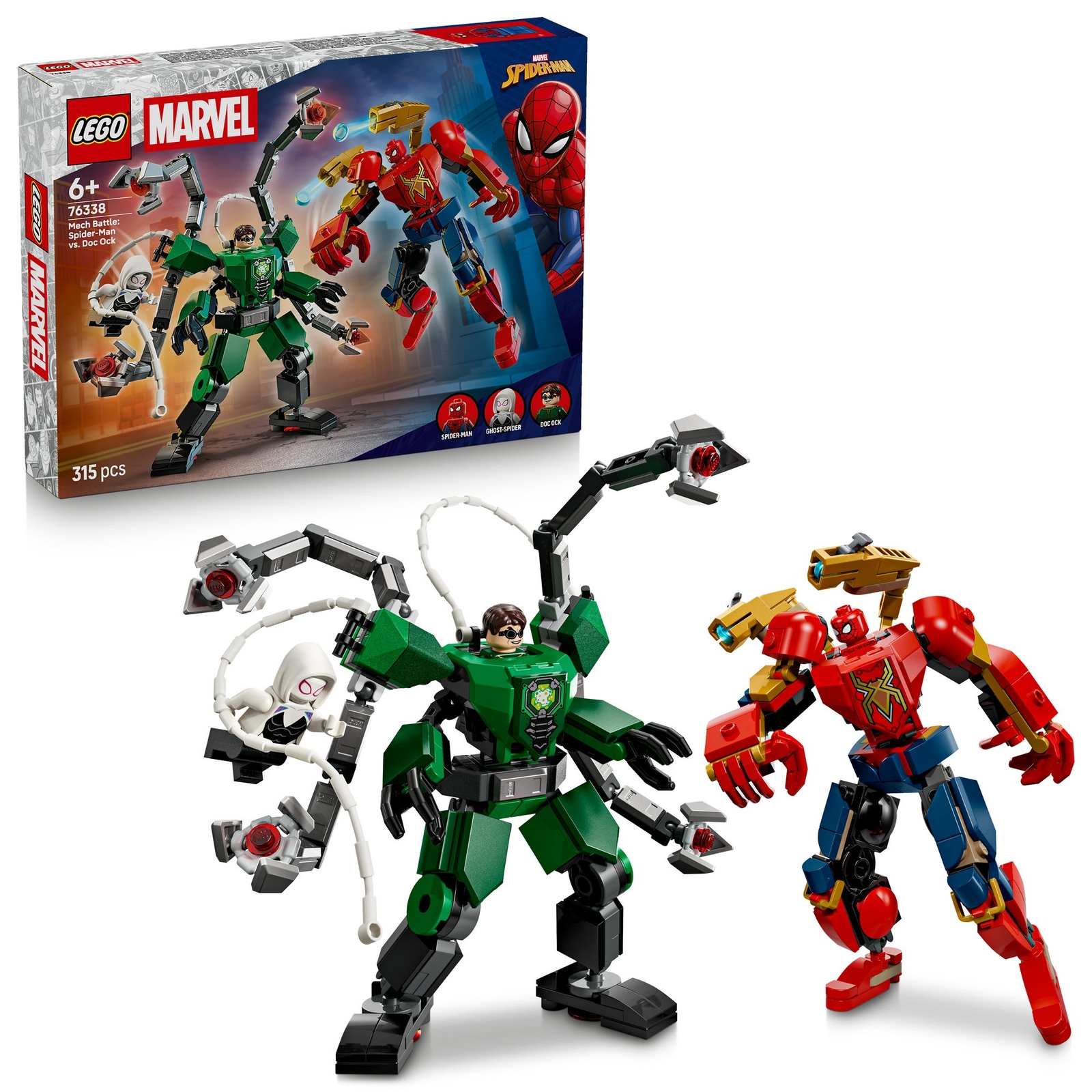 LEGO | Marvel Mech Battle: Spider-Man vs. Doc Ock Set 76338 LEGO | Marvel Mech Battle: Spider-Man vs. Doc Ock Set 76338