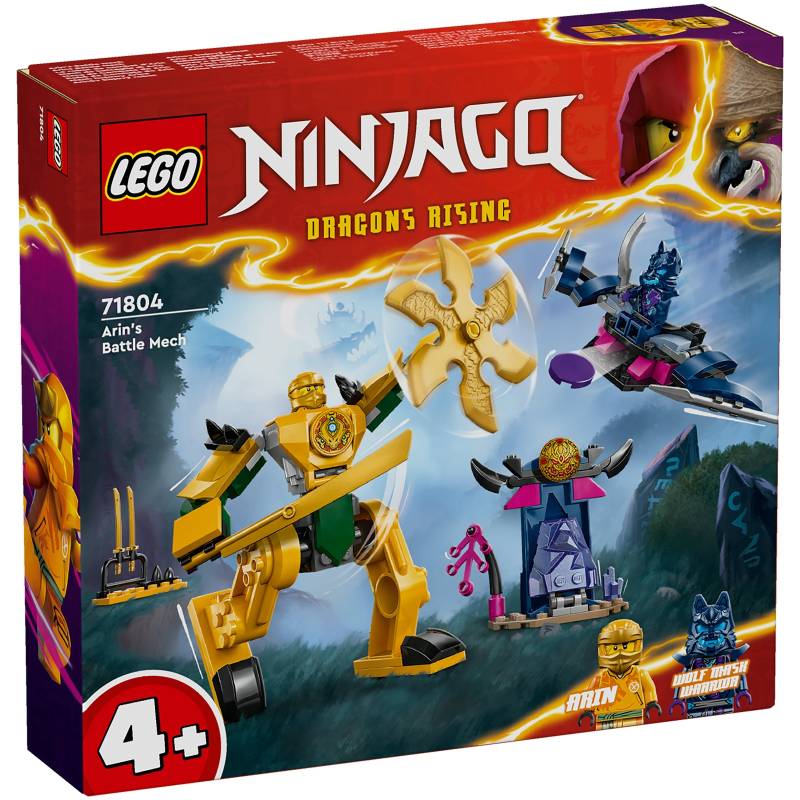 LEGO NINJAGO Arin’s Battle Mech Action Figure Toy Set 71804