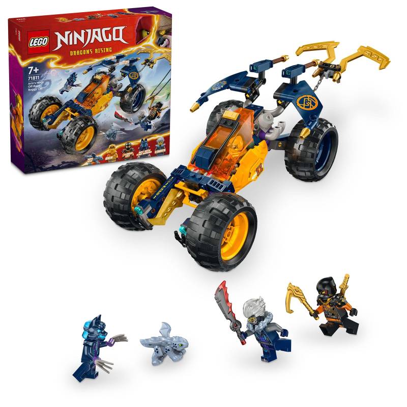 LEGO NINJAGO Arin’s Ninja Off-Road Buggy Car Toy Set 71811 LEGO NINJAGO Arin’s Ninja Off-Road Buggy Car Toy Set 71811