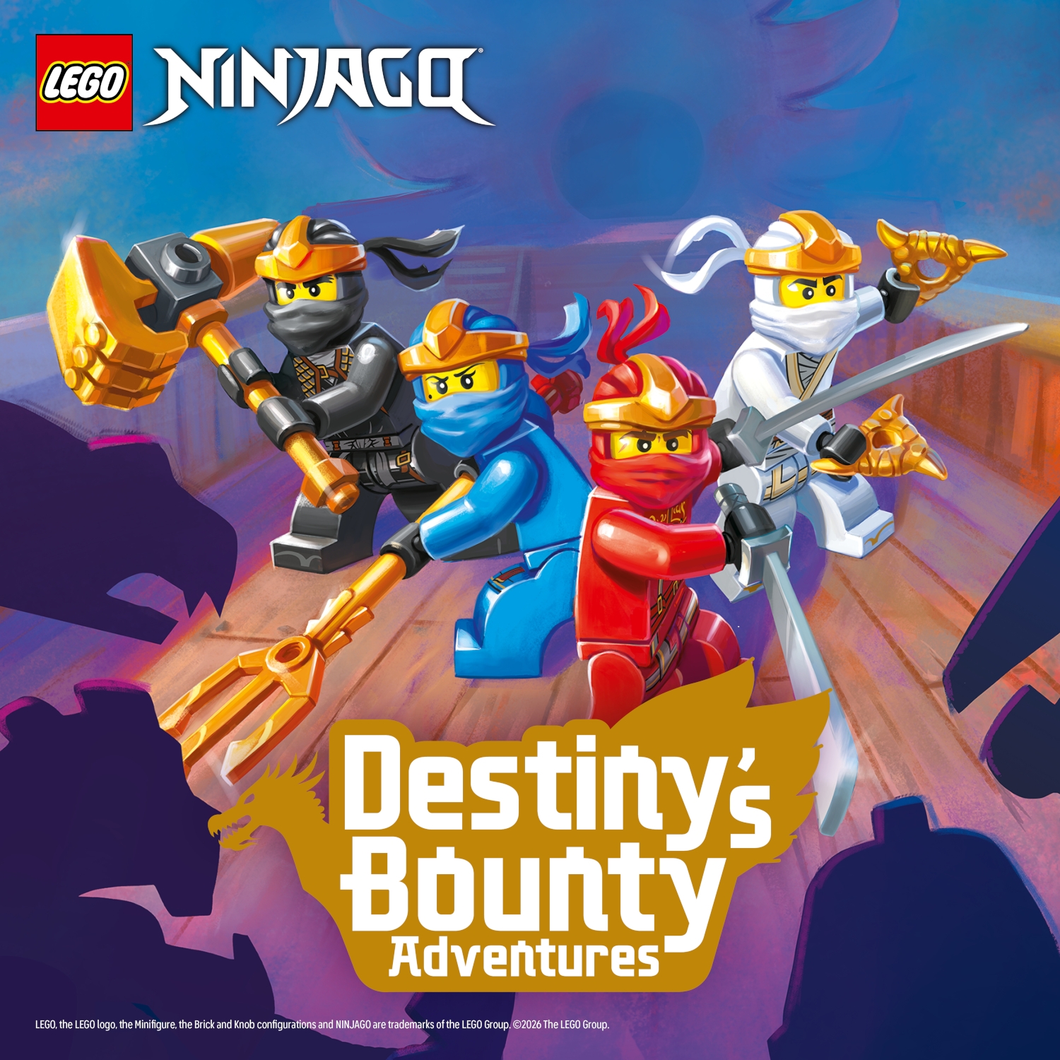 LEGO Ninjago Destiny’s Bounty Adventures Board Game LEGO Ninjago Destiny’s Bounty Adventures Board Game