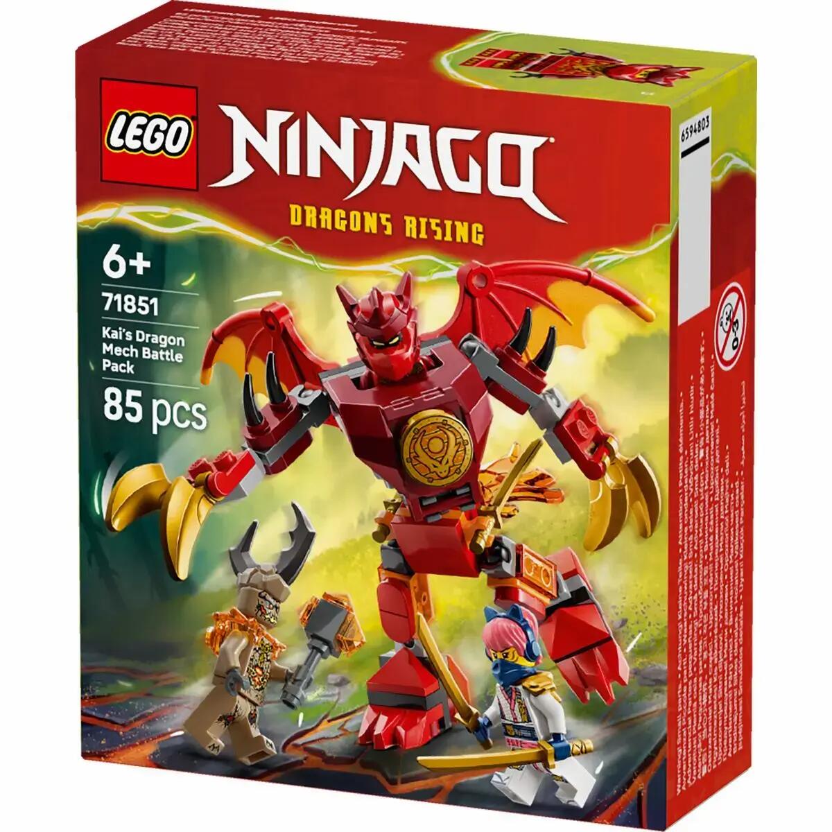 LEGO Ninjago Kais Drachen Mech Battle Set
