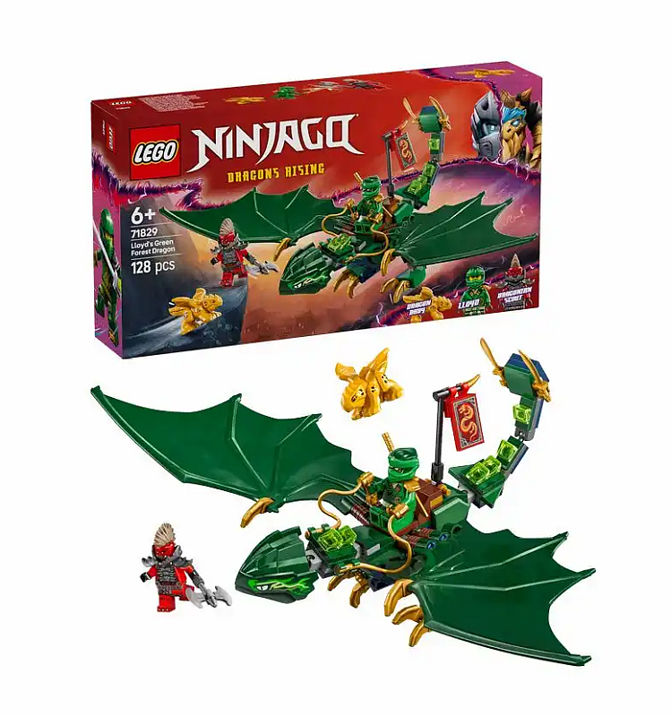 LEGO Ninjago Lloyds grüner Walddrache LEGO Ninjago Lloyds grüner Walddrache