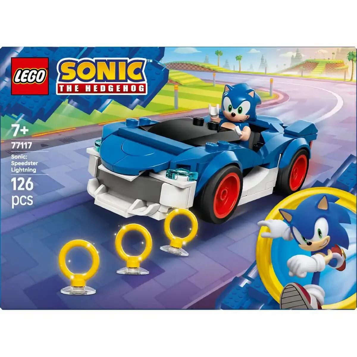 LEGO Sonic the Hedgehog Sonics Sportwagen Speed Star Lightning