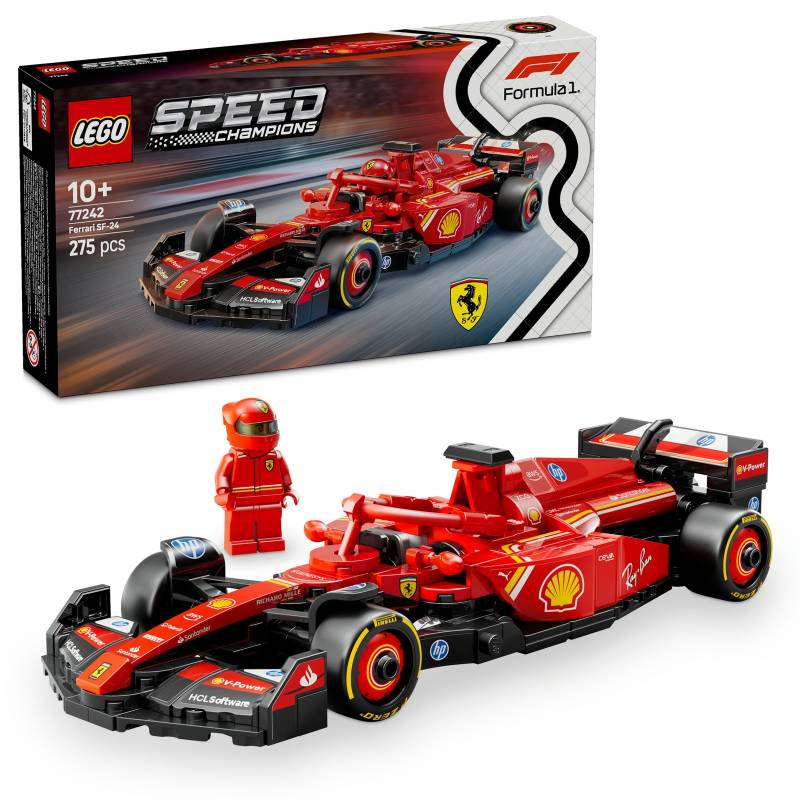 LEGO Speed Champions Ferrari SF-24 F1 Race Car Toy 77242 LEGO Speed Champions Ferrari SF-24 F1 Race Car Toy 77242