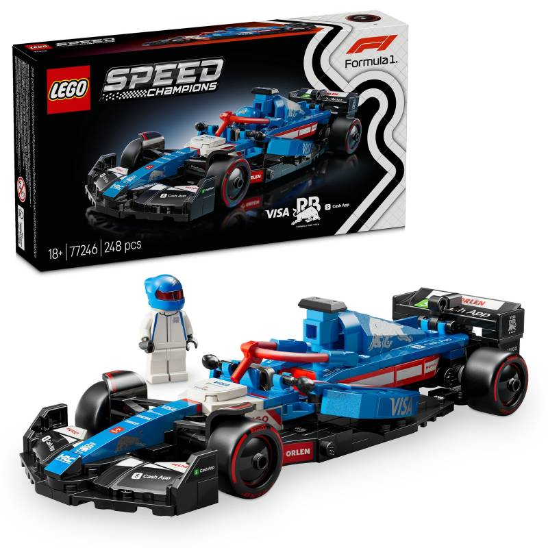 LEGO Speed Champions Visa Cash App RB VCARB 01 F1 Race Car 77246 LEGO Speed Champions Visa Cash App RB VCARB 01 F1 Race Car 77246
