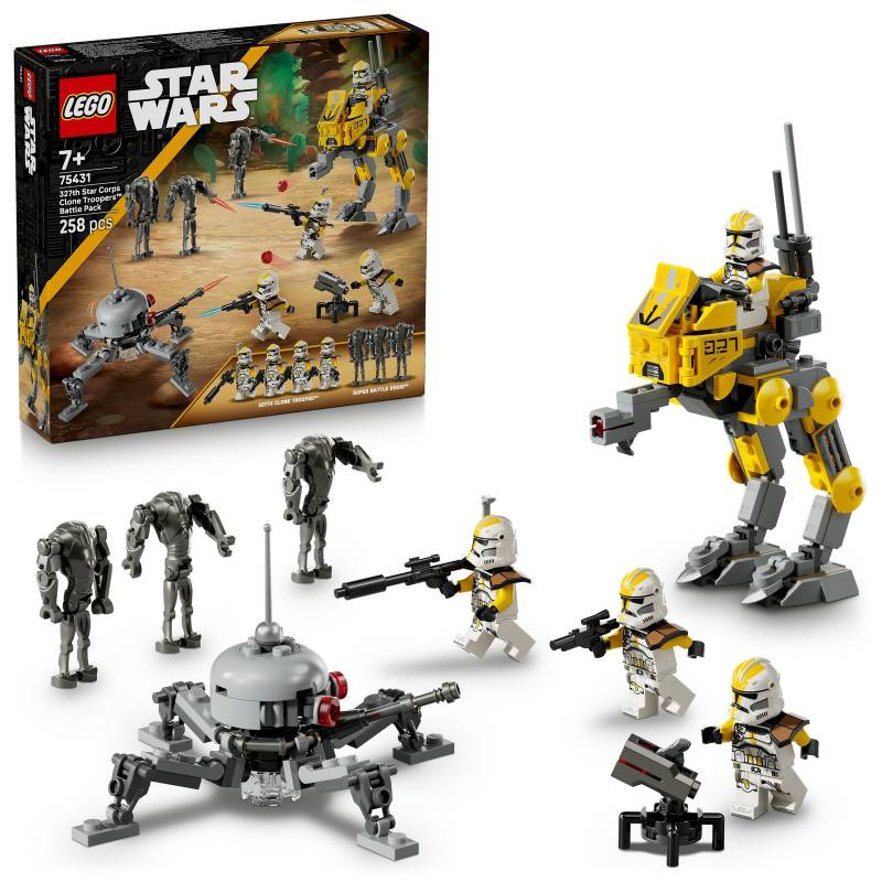 LEGO Star Wars 327th Star Corps Clone Troopers Battle Pack 75431