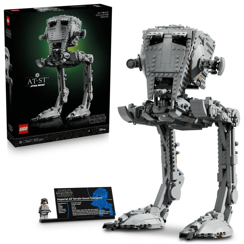 LEGO Star Wars AT-ST Walker Building Set for Adults 75417