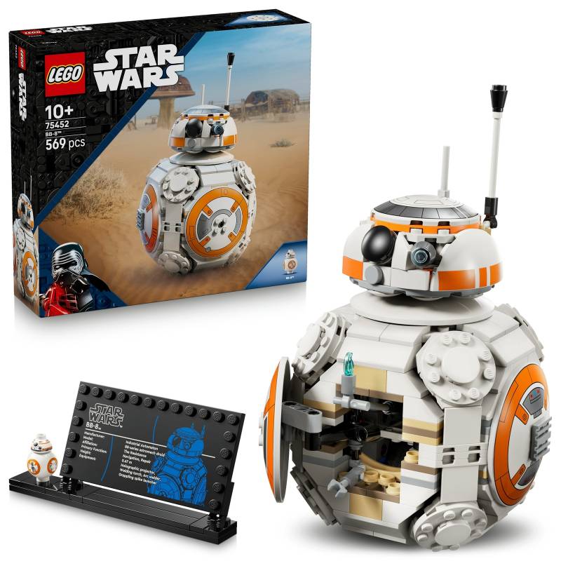 LEGO Star Wars BB-8 Astromech Droid Building Toy 75452 LEGO Star Wars BB-8 Astromech Droid Building Toy 75452