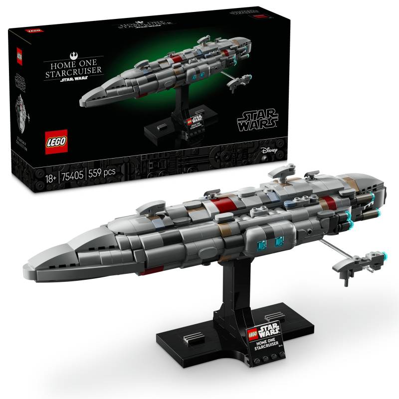 LEGO Star Wars Home One Starcruiser Set for Adults 75405