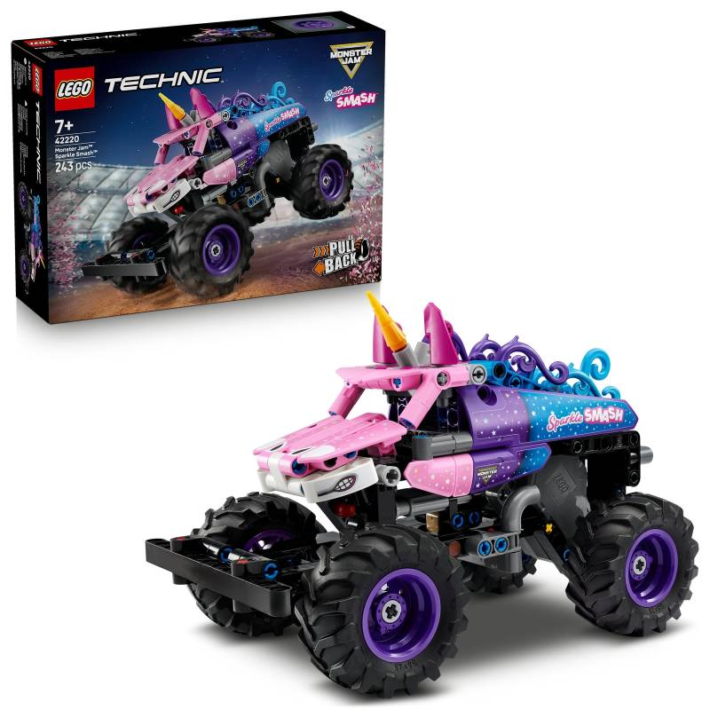 LEGO Technic Monster Jam Sparkle Smash Pull-Back Toy 42220 LEGO Technic Monster Jam Sparkle Smash Pull-Back Toy 42220