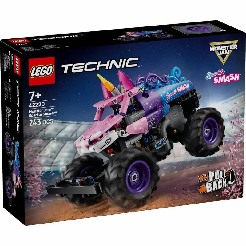 LEGO Technic Monster Jam Sparkle Smash mit Rückziehmotor