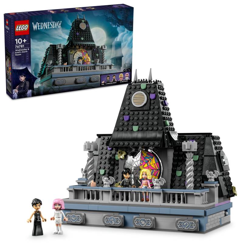 LEGO Wednesday & Enid's Dorm Room Set with Mini-Dolls 76781