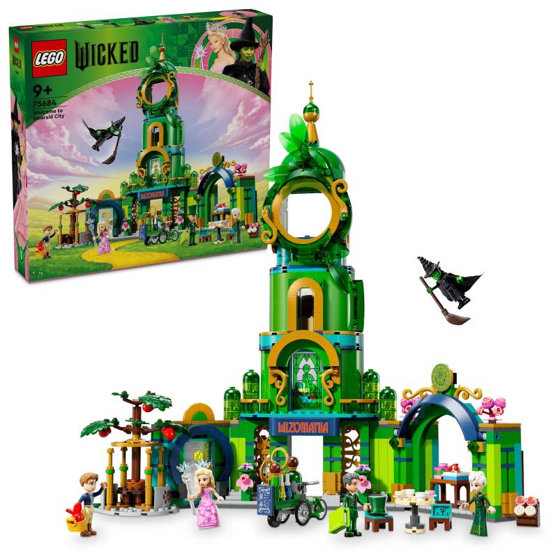 LEGO Wicked Welcome to Emerald City Building Toy Set 75684