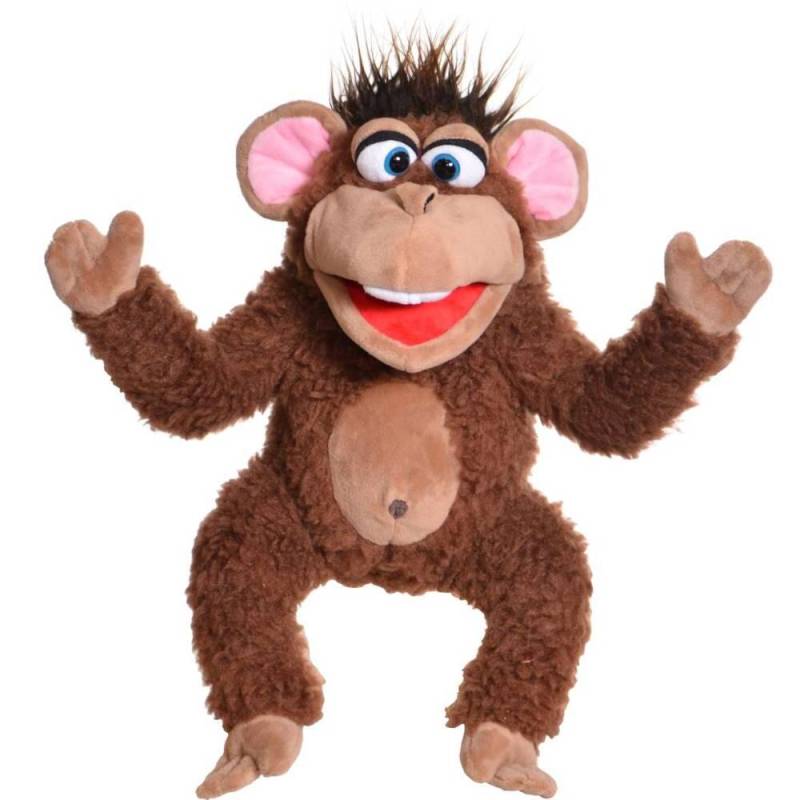 LIVING PUPPETS Fuzius Affe Handpuppe