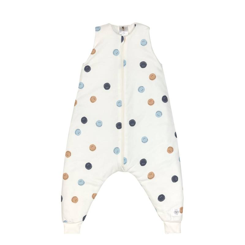 Lässig - Kinder Schlafoverall 2,5 TOG - Smile, Milky, Gr. 86-92 (A)