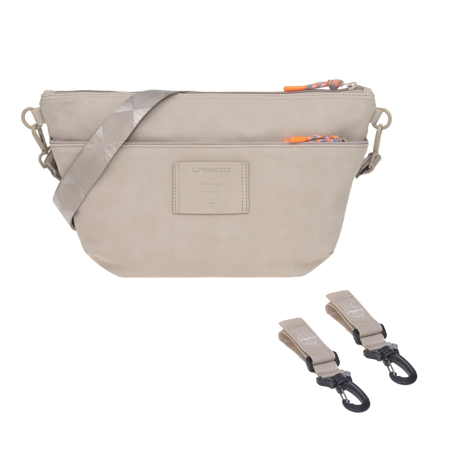 Lässig - Kinderwagen Organizer - Bum Bag, Humus