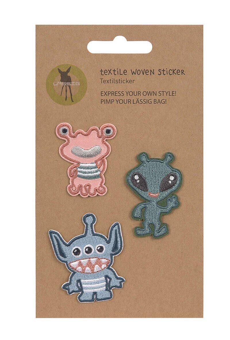 Lässig - Lässig Textile Woven Sticker Monster