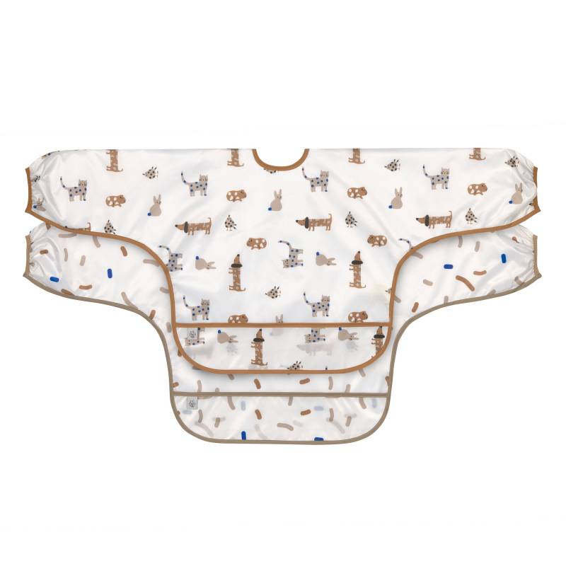 Lässig - Lätzchen langarm royal blue