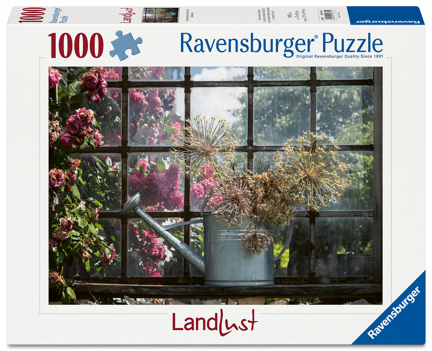 Landlust Puzzle 1000 Teile - Getrockneter Allium in der Gießkanne