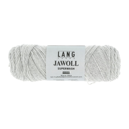 Lang Garns Jawoll Garn 23 Hellgrau Melange von Lang Yarns