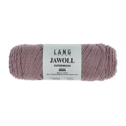 Lang Garns Jawoll Garn 348 Dunkel Altrosa von Lang Yarns