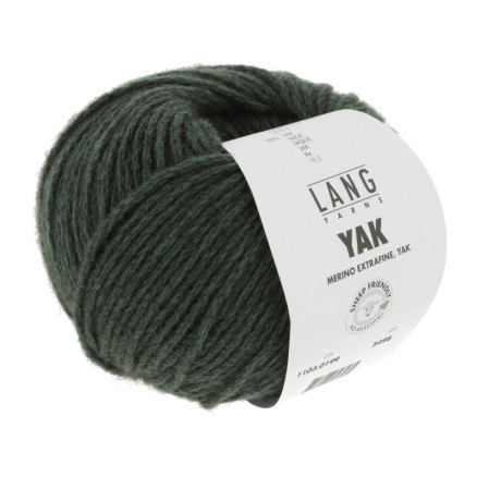 Lang Garns Yak Garn 199 Army Green Melange von Lang Yarns