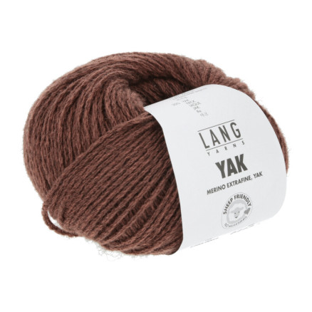 Lang Garns Yak Garn 62 Weinrot von Lang Yarns
